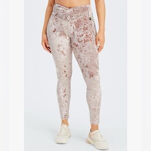 Fabletics Women's Crushed Velour Crossover Legging